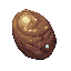 Gefrorene Kakaobohne